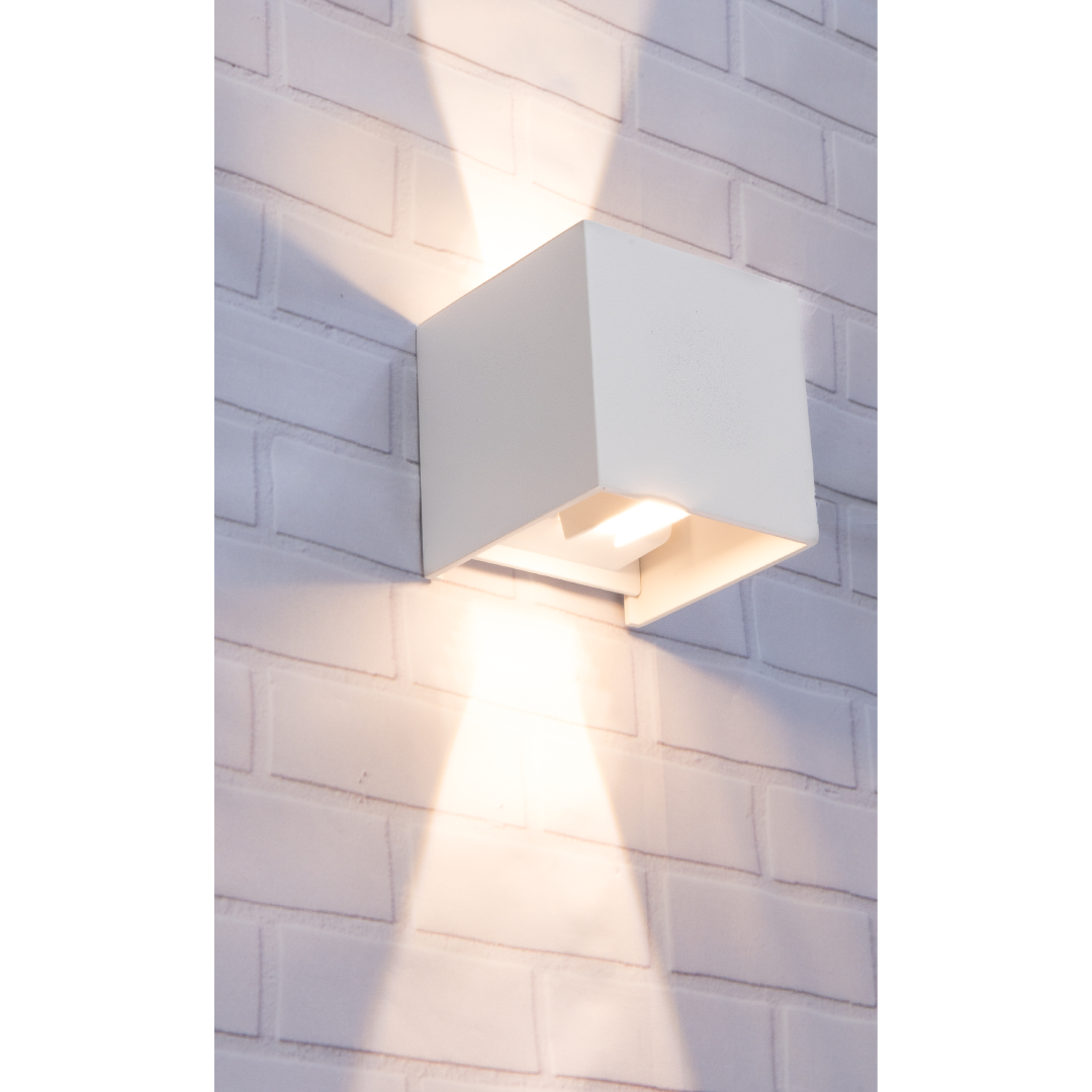 TOCA: Exterior LED Adjustable Lens Cover Surface Mounted Up/Down Wall Lights IP54