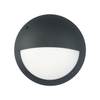 BULK: Exterior LED Eyelid Black Bulkhead Light IP66 IK10