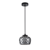 CARAMELLE: Interior LED Tri-CCT Glass with Segments Ellipse Pendant Lights