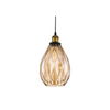 EVELYN Glass 240v E27 1 Light Pendant