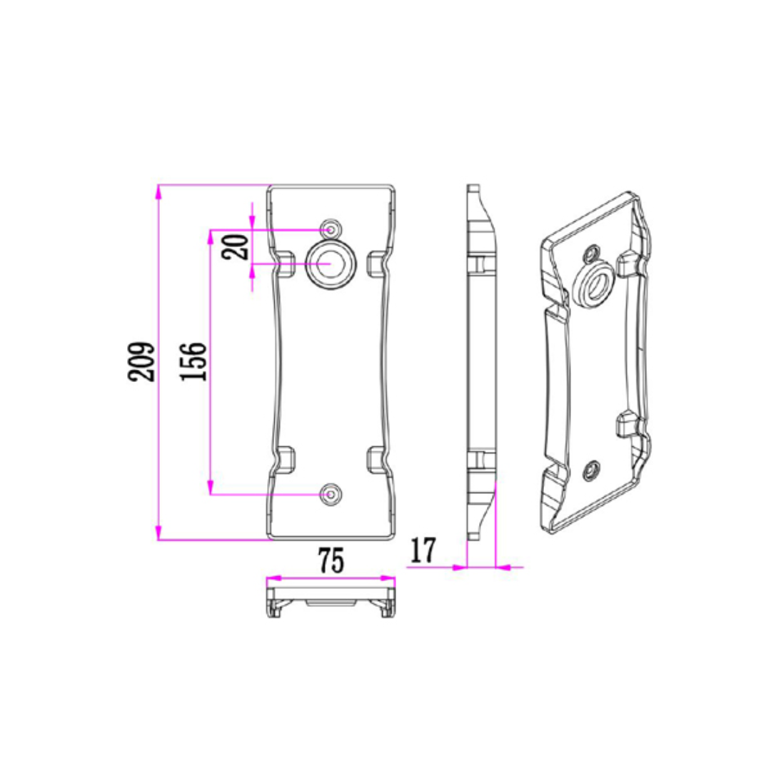 GIROTRI: Exterior LED Tri-CCT Surface Mounted Up/Down Twist Wall Lights IP65