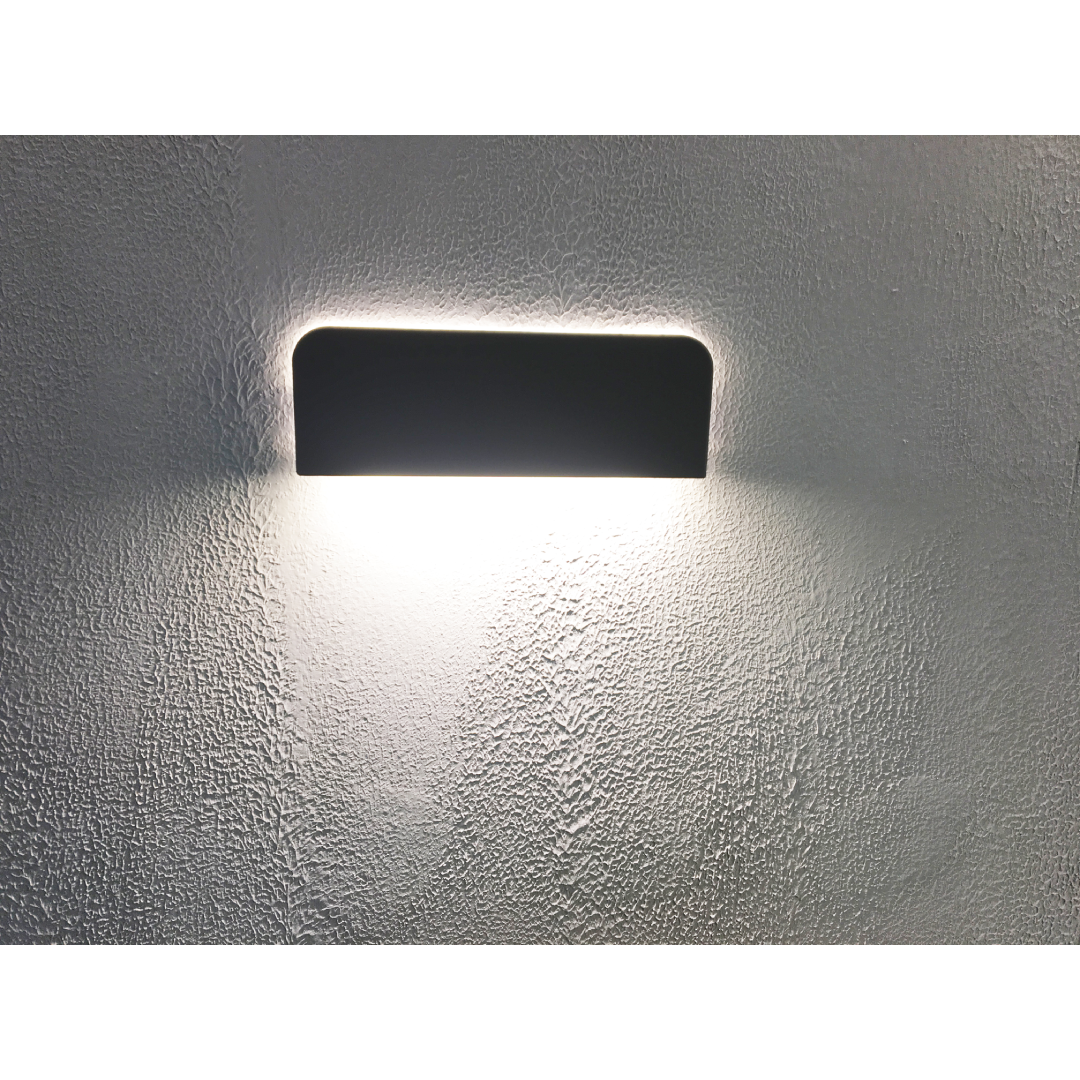 KUK: LED Surface Mounted Rectangular Wall Lights IP54