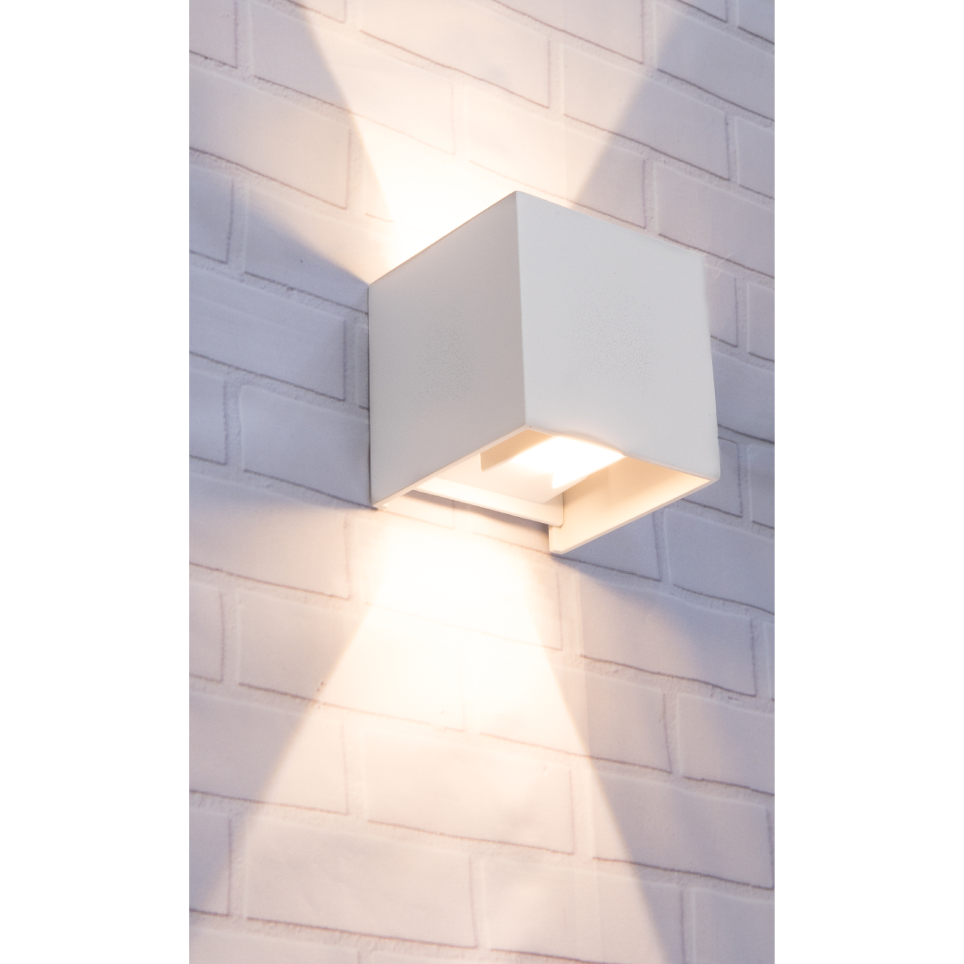 TOCA: Exterior LED Surface Mounted Adjustable Lens Covers Up/Down Lights IP65
