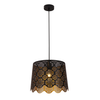 PENSHADE: Interior Slanted with Flower Pattern Laser Cut Pendant Lights
