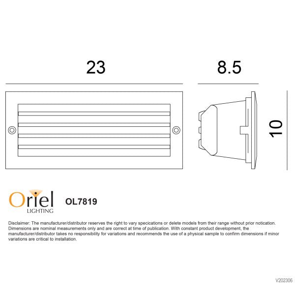 BRICK LIGHT 316 Stainless Steel