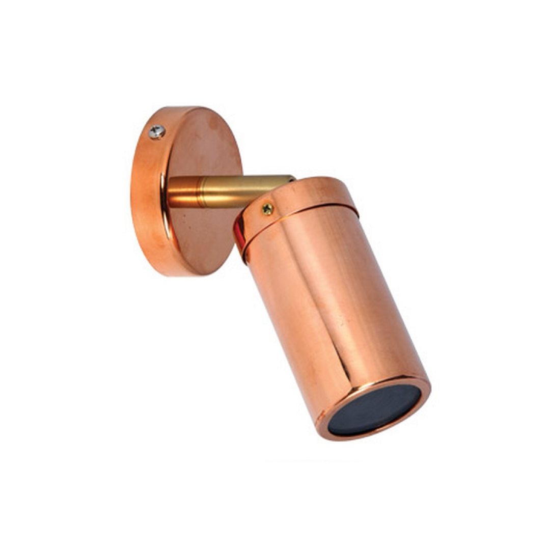 GU10 Exterior Wall Pillar Spot Lights (Light Weight Copper) IP54