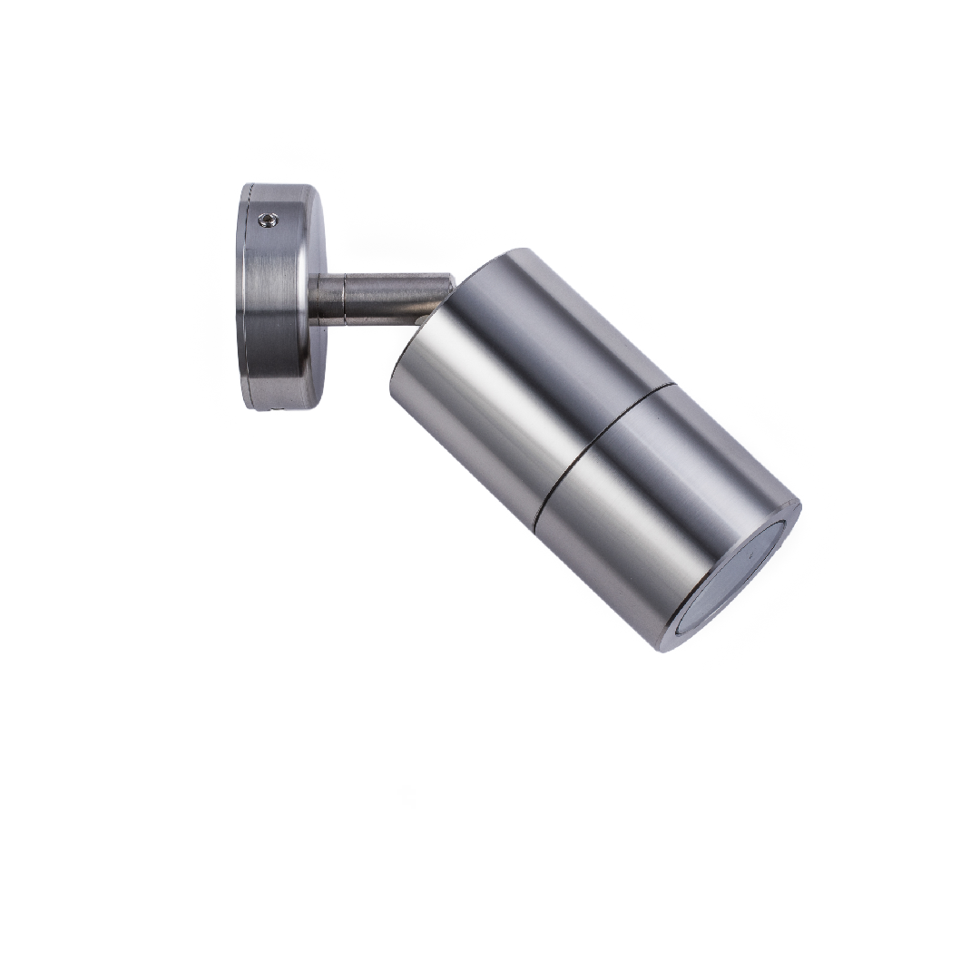 GU10 Exterior Wall Pillar Spot Lights (Titanium Aluminium) IP65