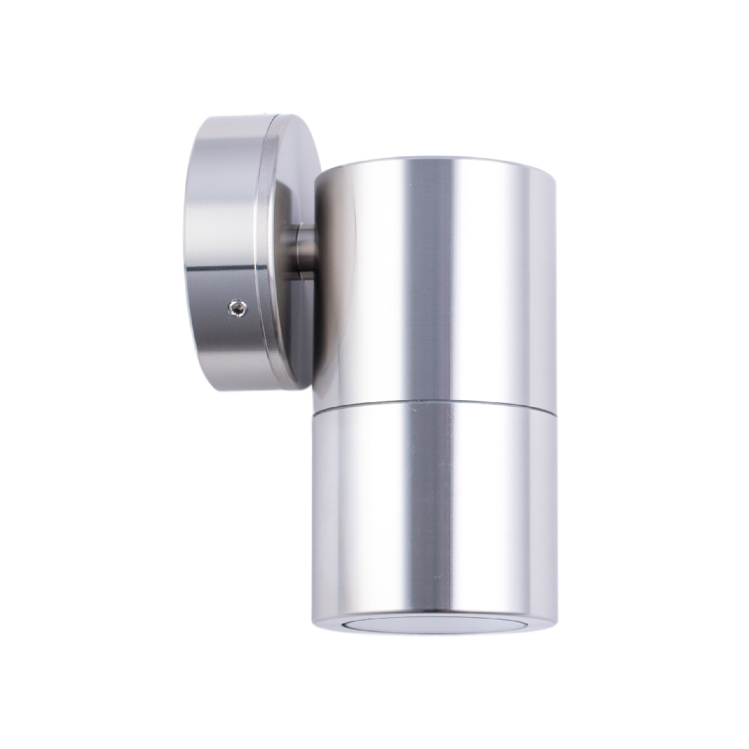 GU10 Exterior Wall Pillar Spot Lights (Anodized Aluminium) IP65