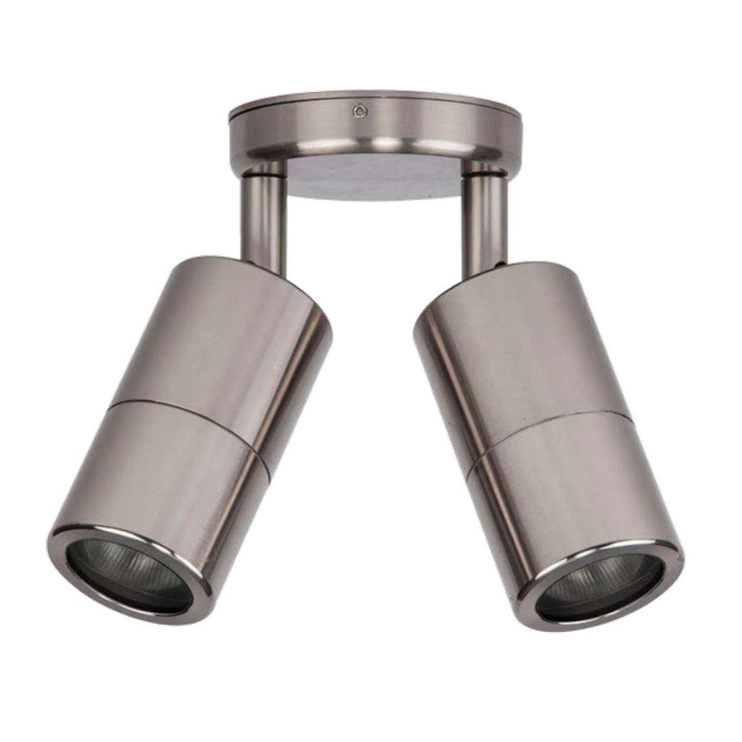 GU10 Exterior Wall Pillar Spot Lights (316 Stainless Steel) IP65