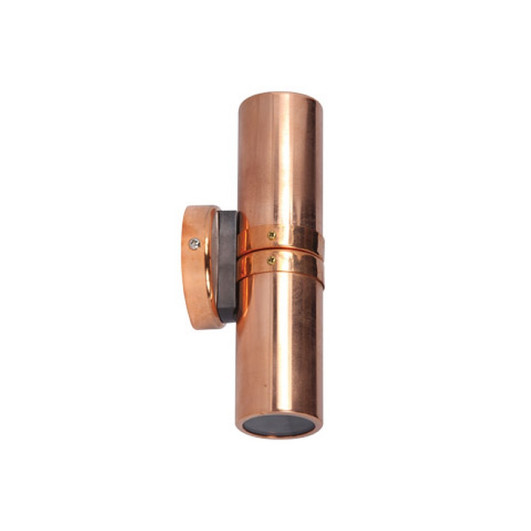 GU10 Exterior Wall Pillar Spot Lights (Light Weight Copper) IP54