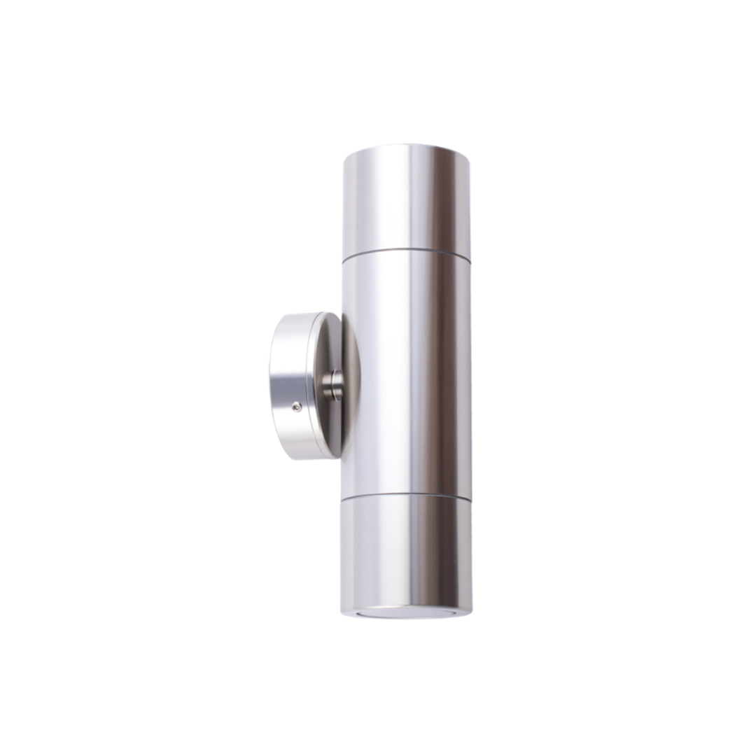 GU10 Exterior Wall Pillar Spot Lights (Anodized Aluminium) IP65