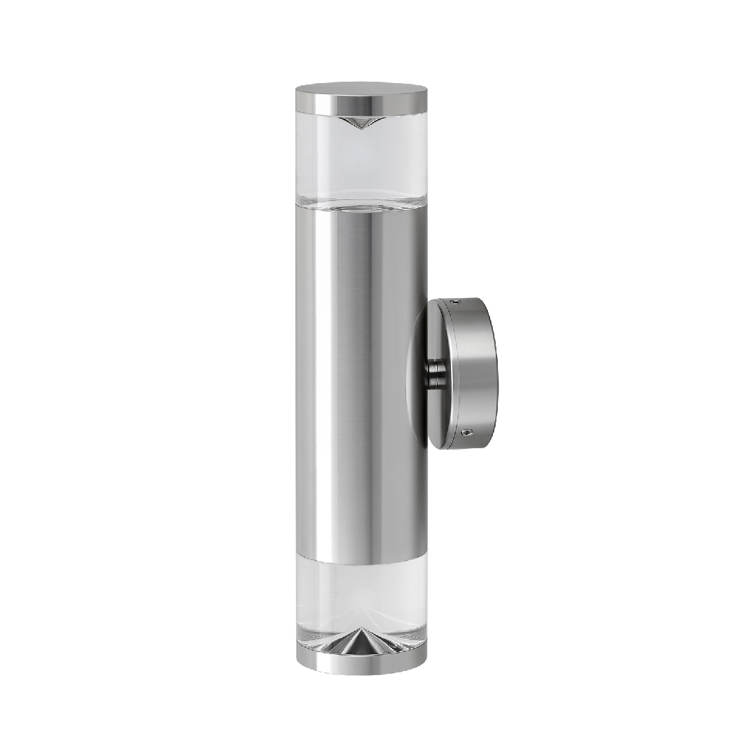 PHARE: MR16 Exterior Wall Pillar Light (Aluminium Titanium) IP65