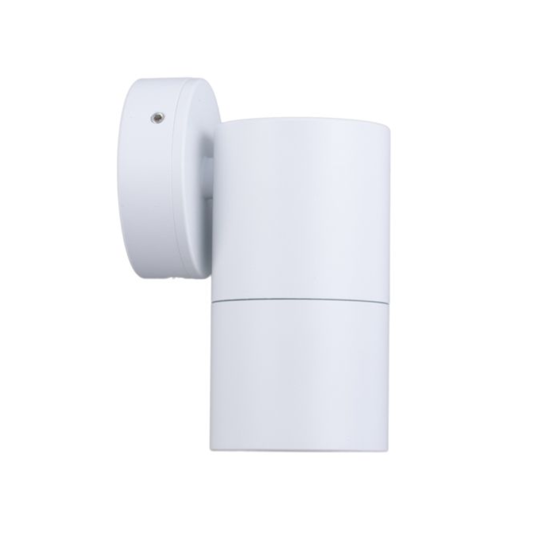 MR16 Exterior Wall Pillar Spot Lights (White Aluminium) IP65