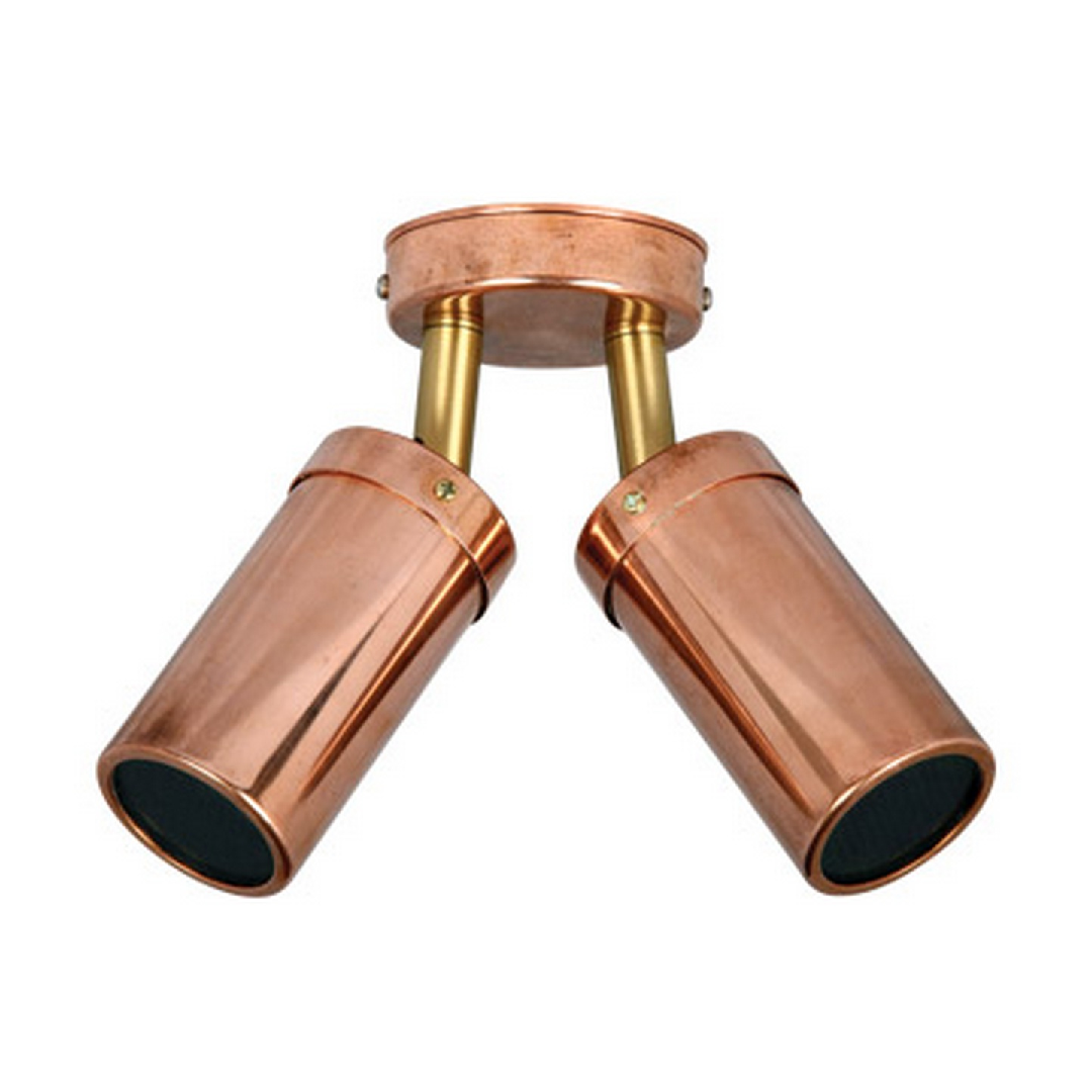 MR16 Exterior Wall Pillar Lights (Light Weight Copper) IP54