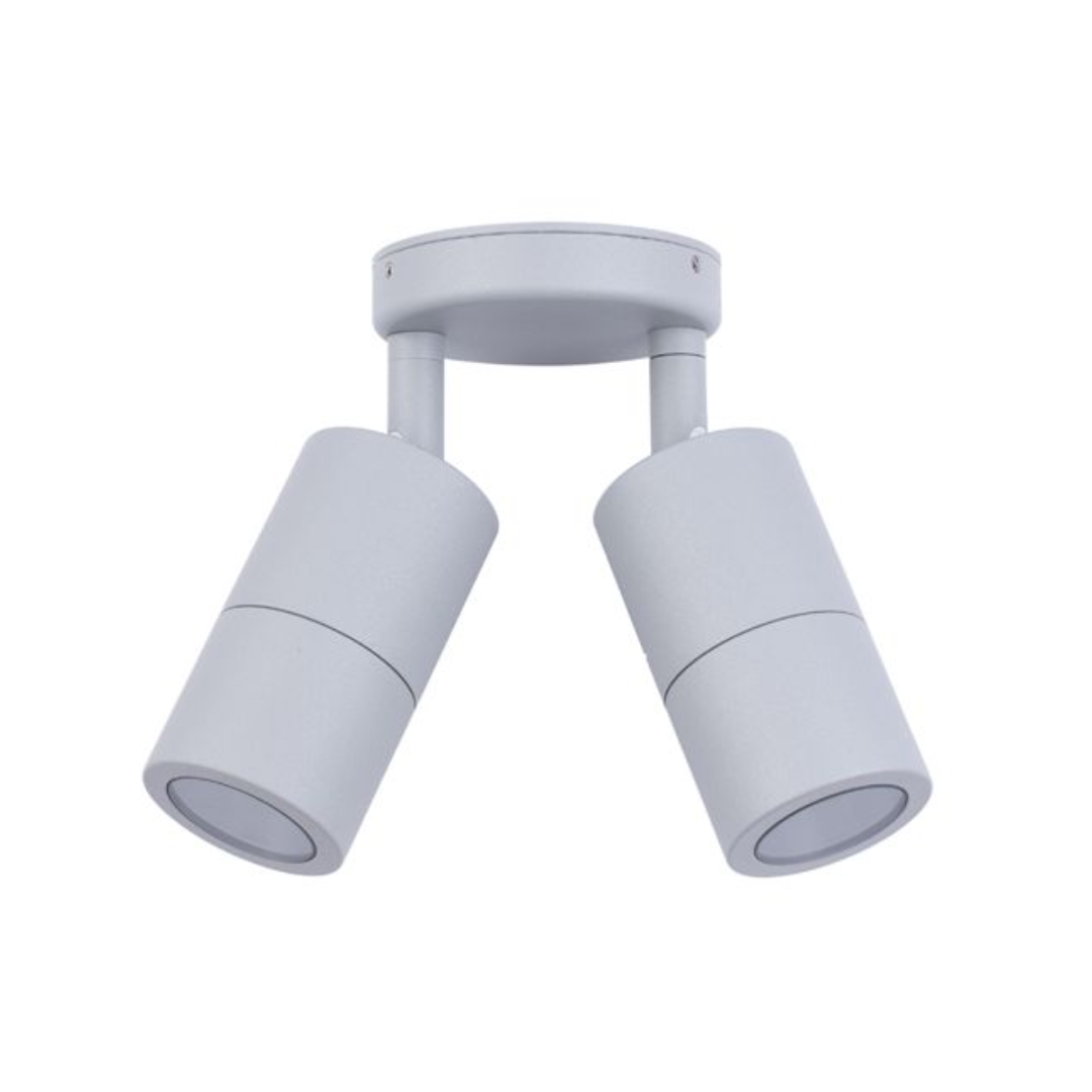 MR16 Exterior Wall Pillar Spot Lights (Matte Grey) IP65