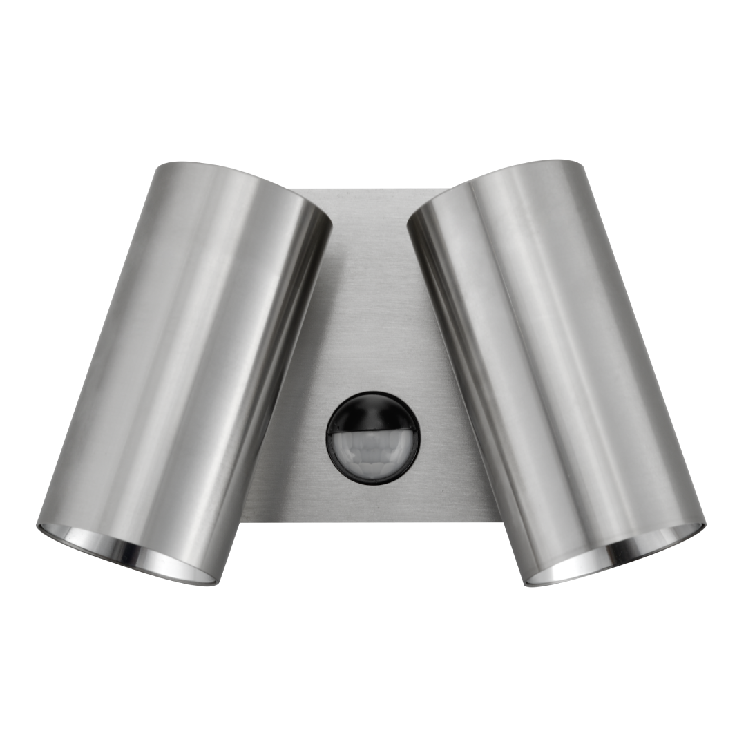 SEC: Surface Mounted LED Tri-CCT Double Adjustable Wall/Pillar Light (Titanium) IP65