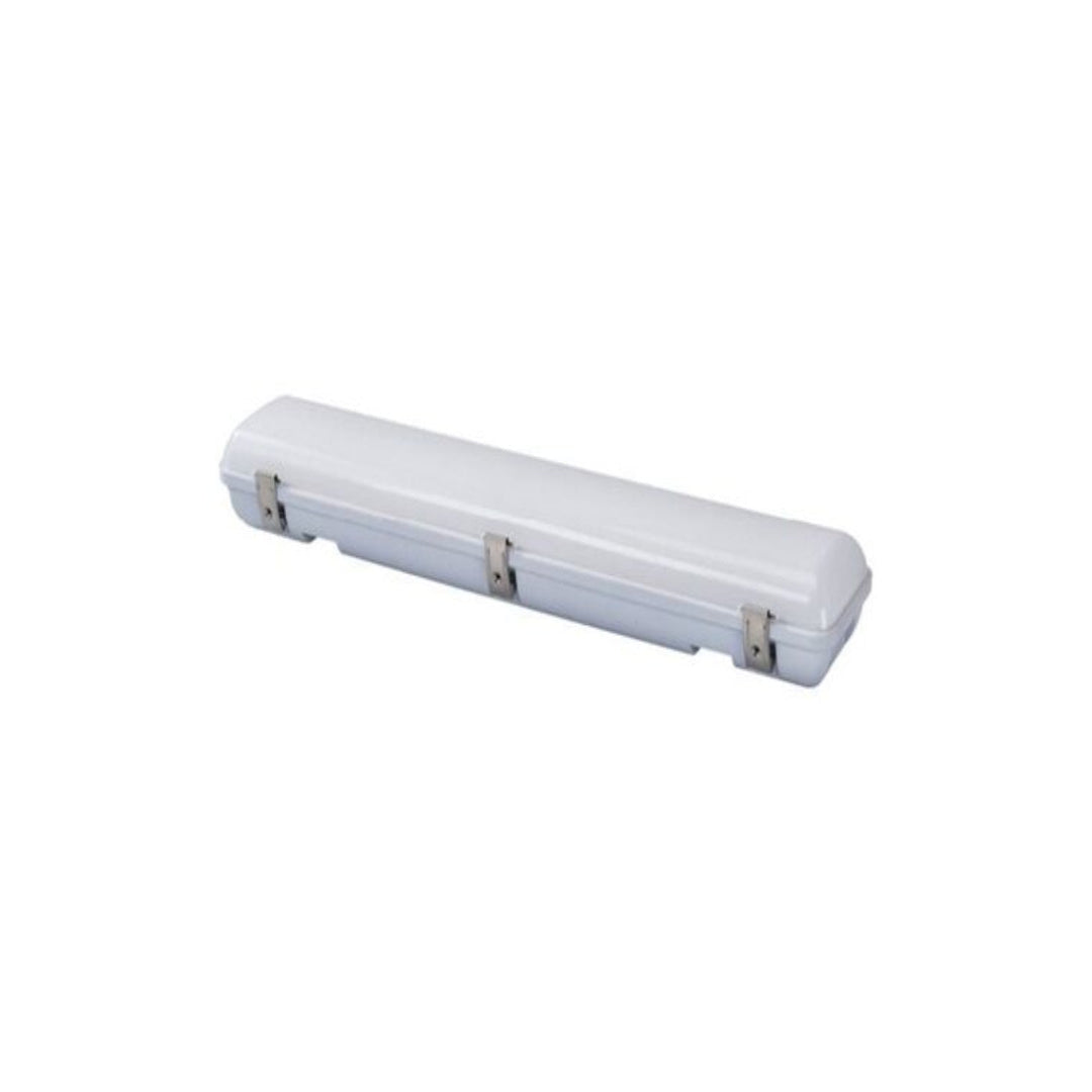 2x10W Built-in LED Weatherproof Tri-Color Batten