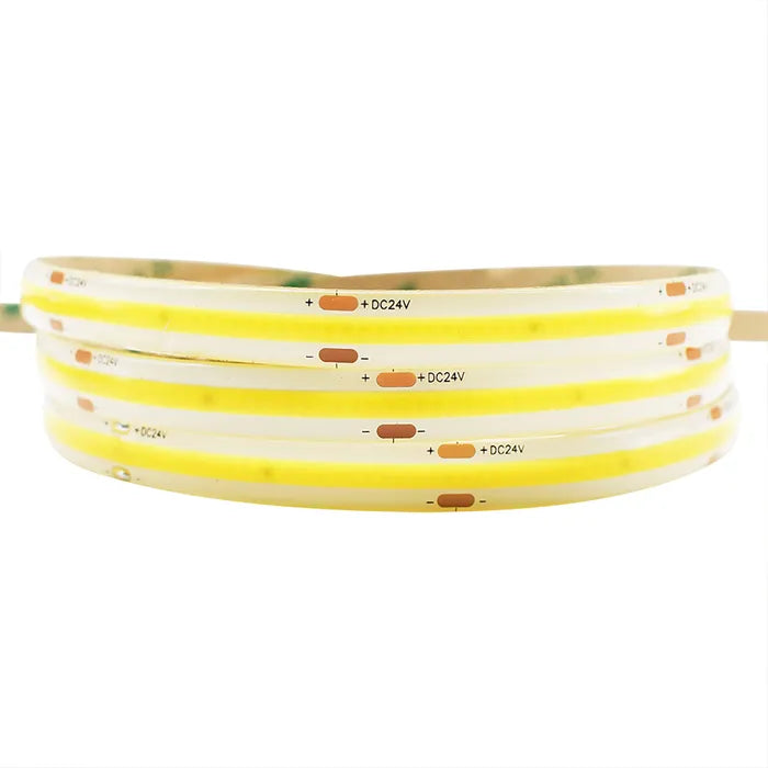 10w COB Long Run LED Strip Light - 24v - IP65 - 1m - 4000K
