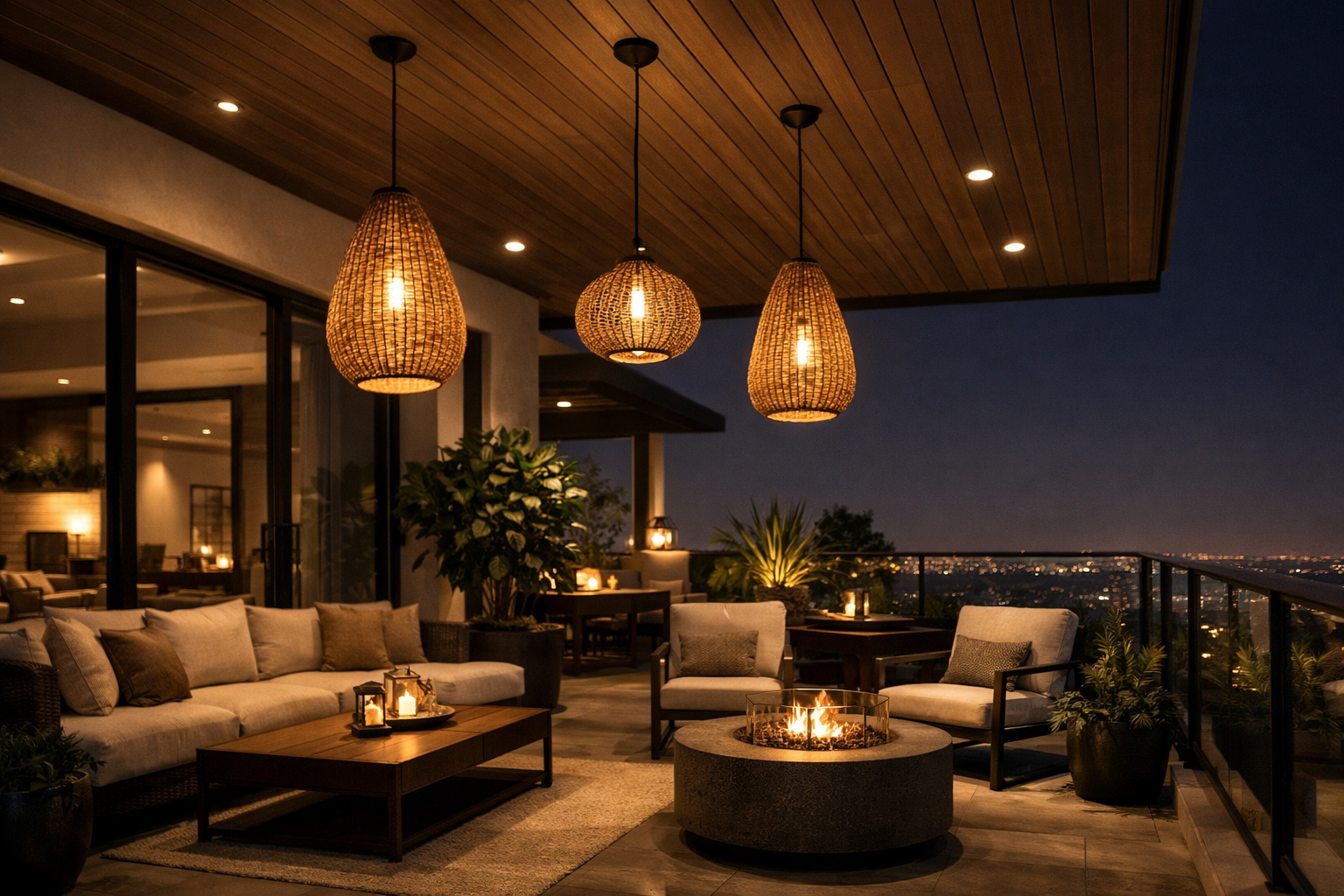 Outdoor Pendant Lighting Ideas for Patios and Balconies