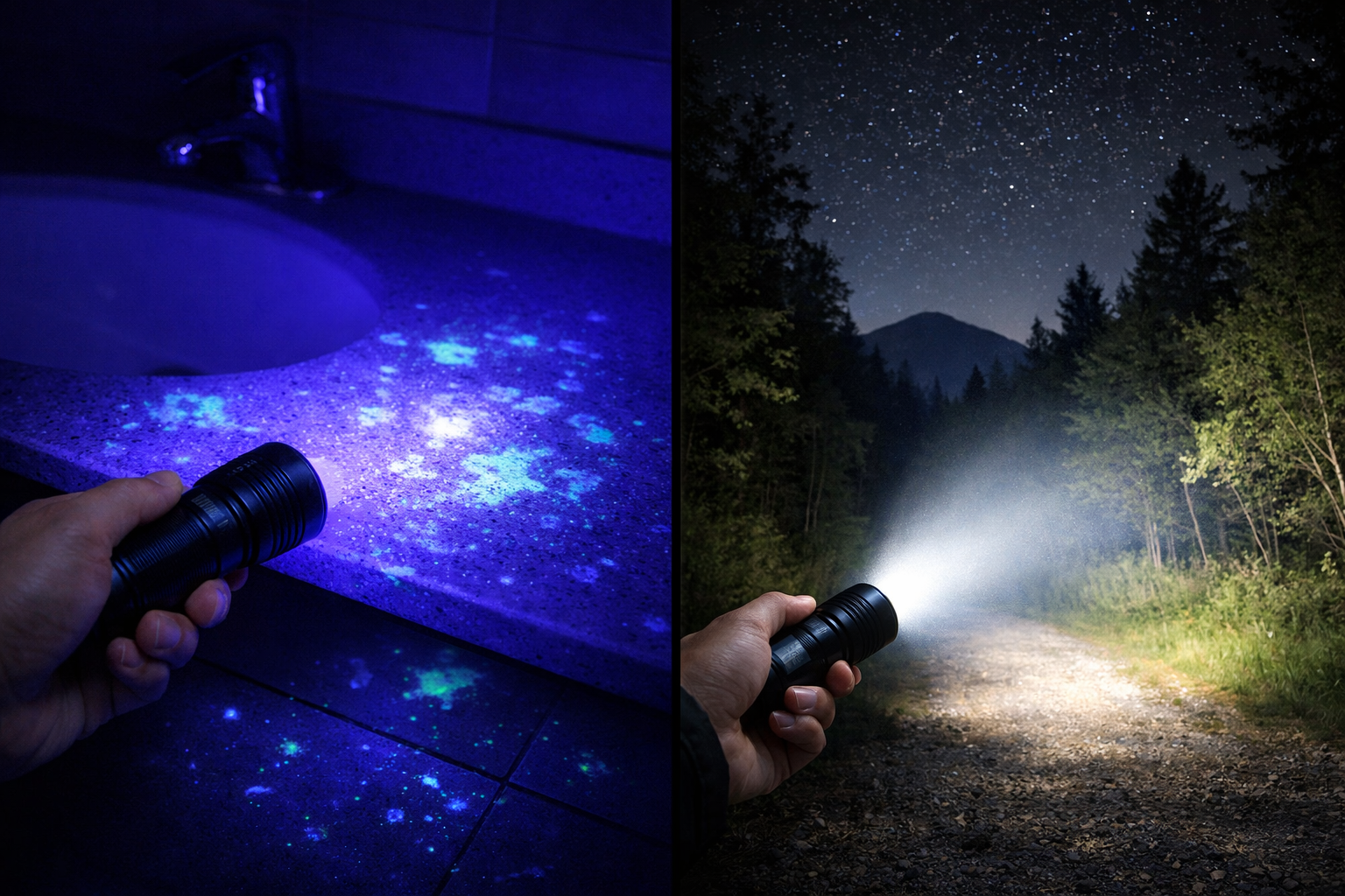 Black Light Torch & Torch Light: Practical Uses You Should Know