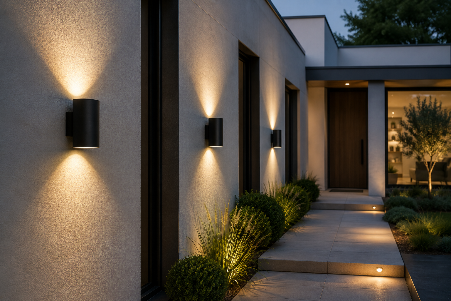 Up and Down Exterior Lights: Stylish Outdoor Lighting for Modern Homes