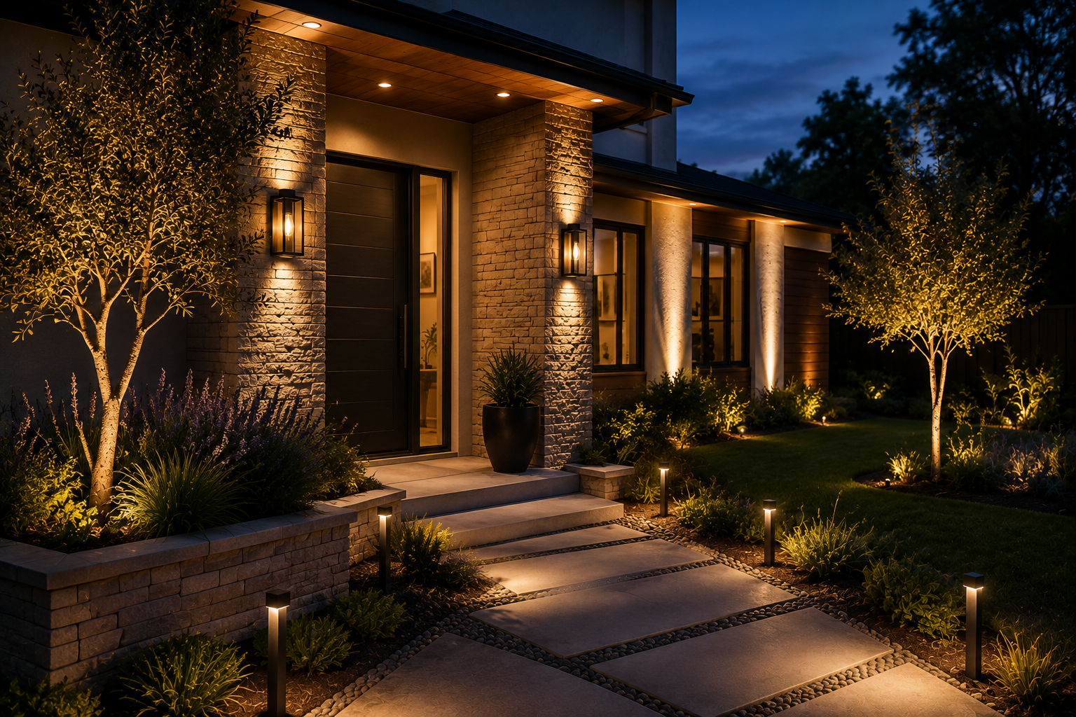 Decorative Exterior Lighting: Ideas for a Stylish Outdoor Space