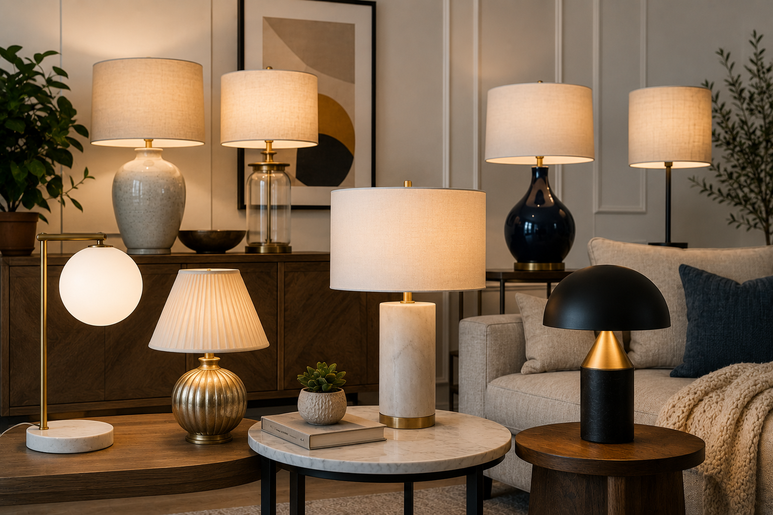 Best Table Lamp Styles for Every Interior