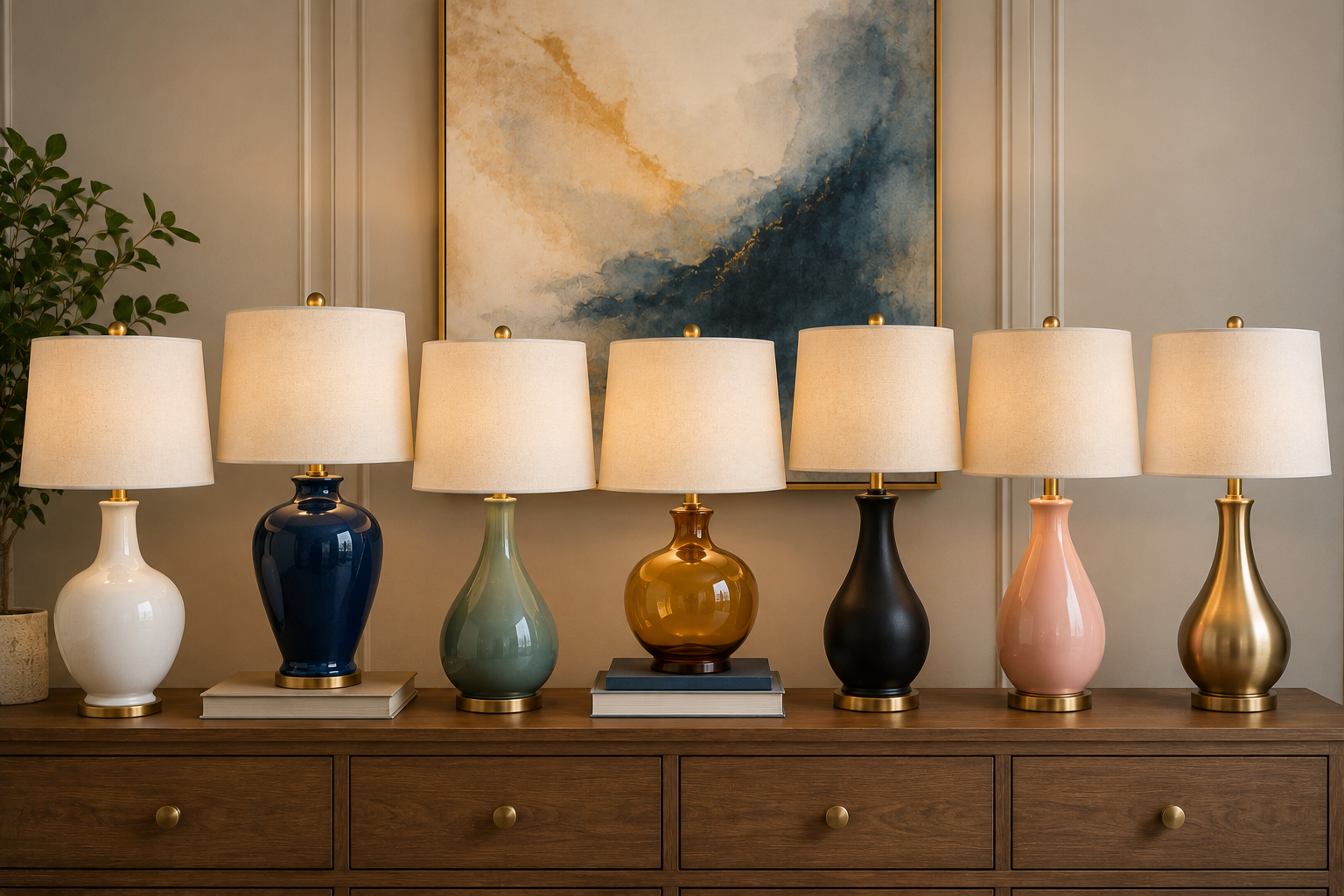 Table Lamp Colour Guide