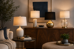 How to Match Table Lamps with Furniture