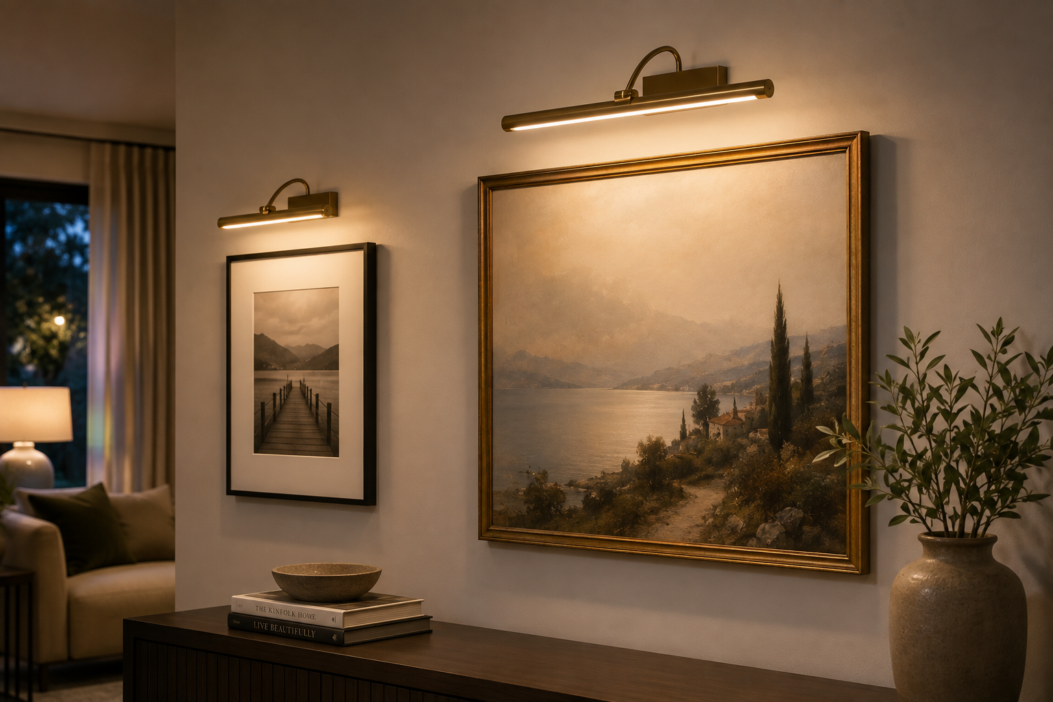 Picture Wall Lighting: How to Illuminate Artwork Beautifully
