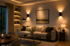 Layered Lighting with Wall Lights: How to Create a Warm and Balanced Interior