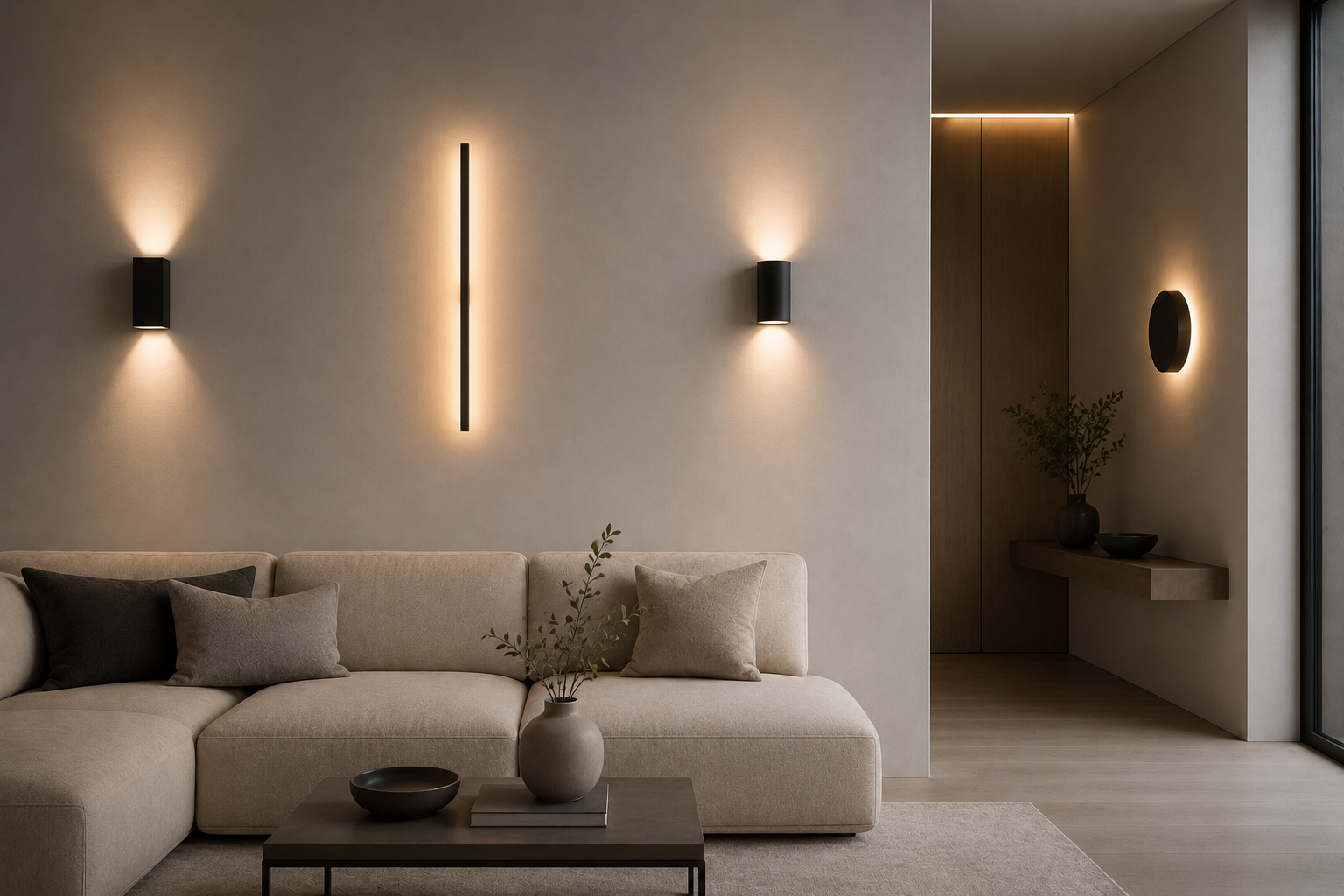 Minimalist Wall Lighting: Simple Ideas for a Clean and Modern Interior