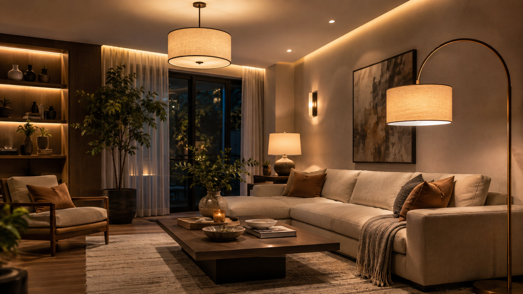 Layering Lighting with Floor Lamps: How to Create a Warm and Balanced Home