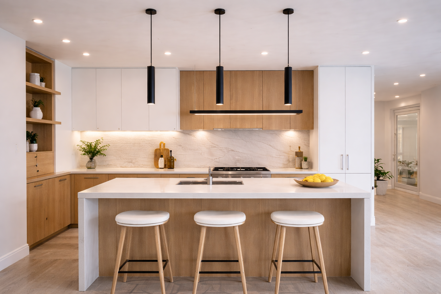 Modern Minimalist Kitchen Lighting Trends