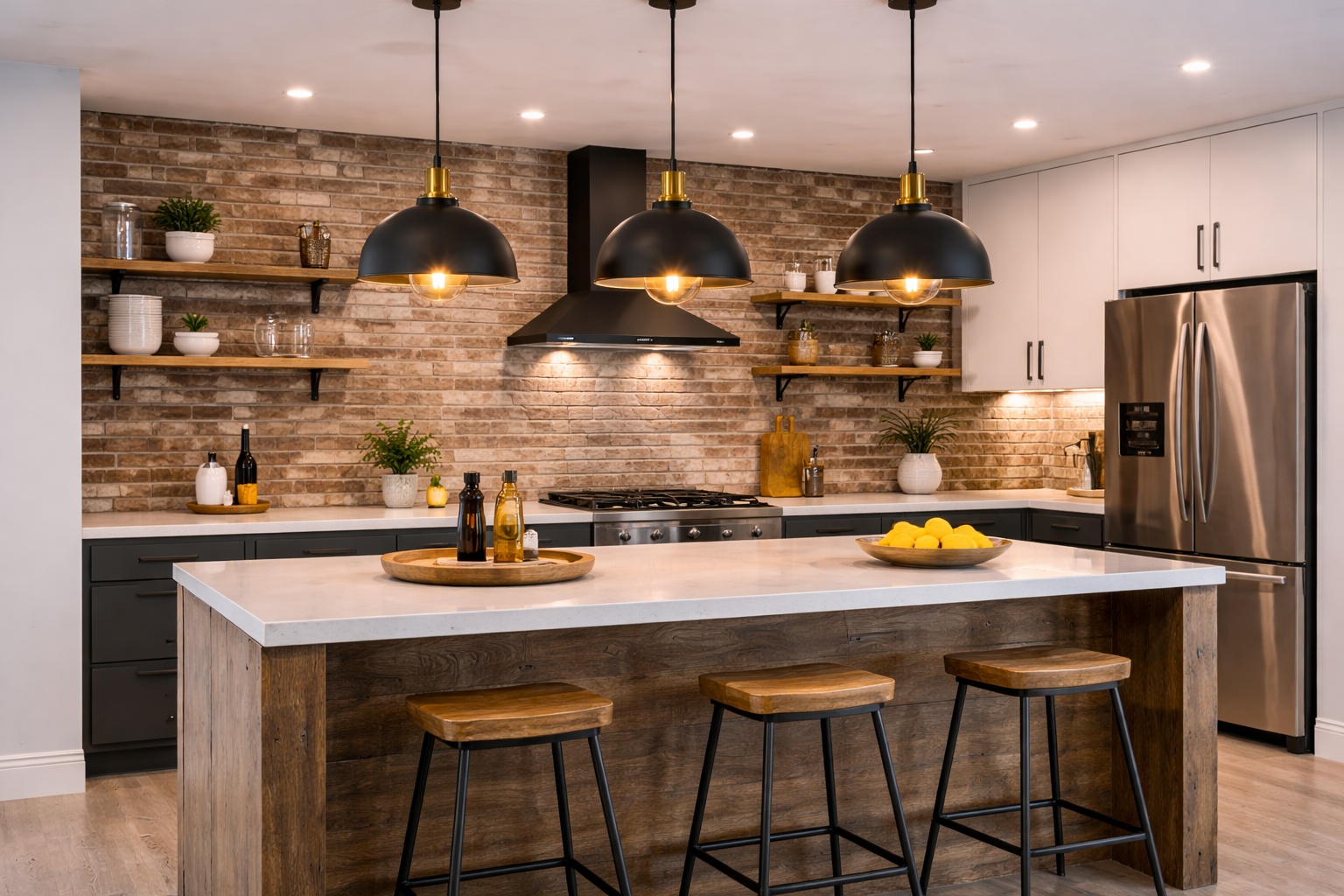 Industrial Kitchen Pendant Styles
