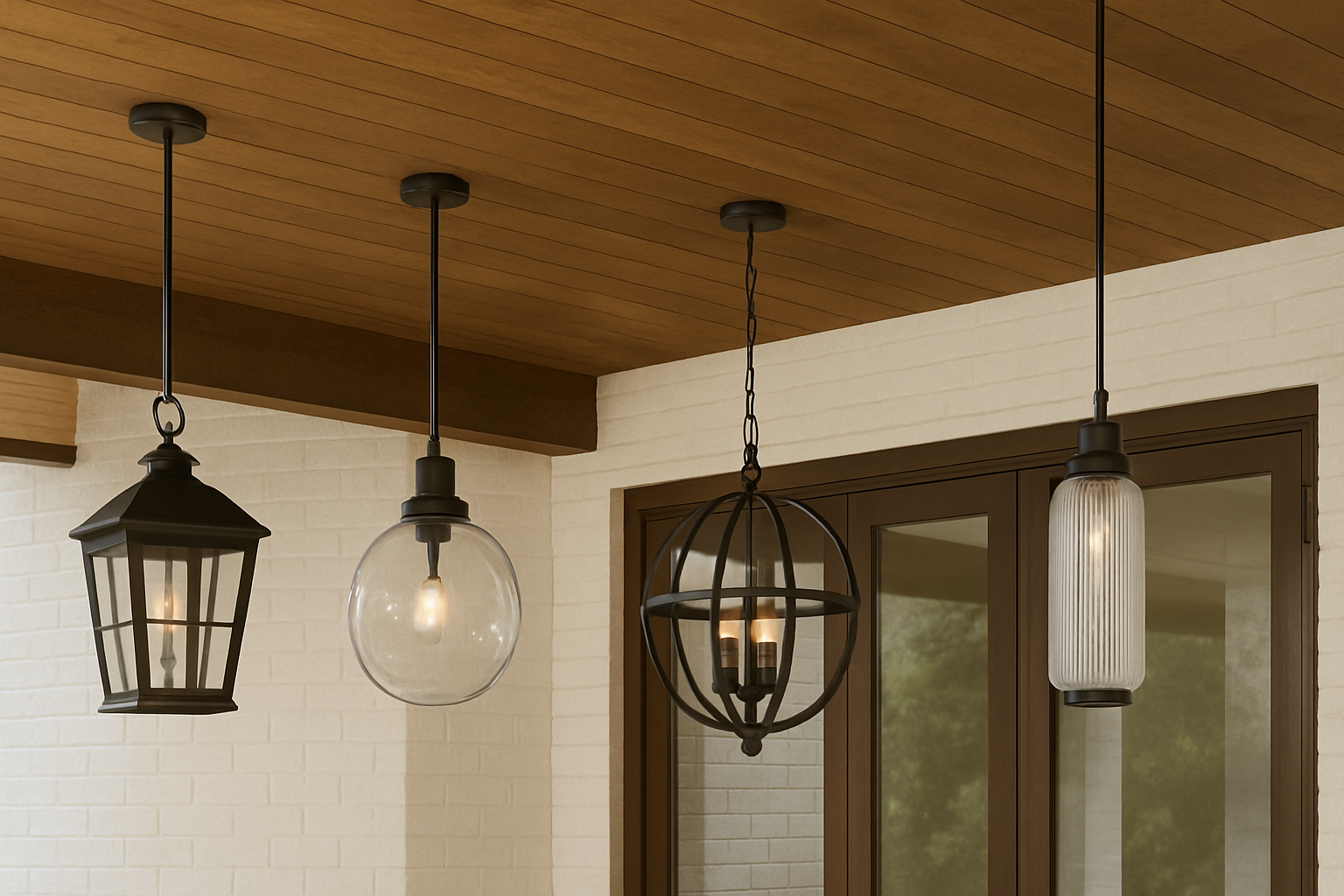 Outdoor Pendant Lighting Designs to Upgrade Your Patio