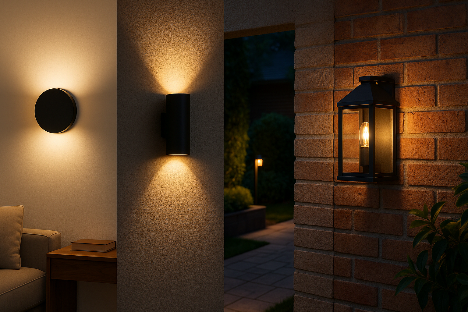 Wall Lights Guide: Choosing the Perfect Indoor and Outdoor Wall Lights