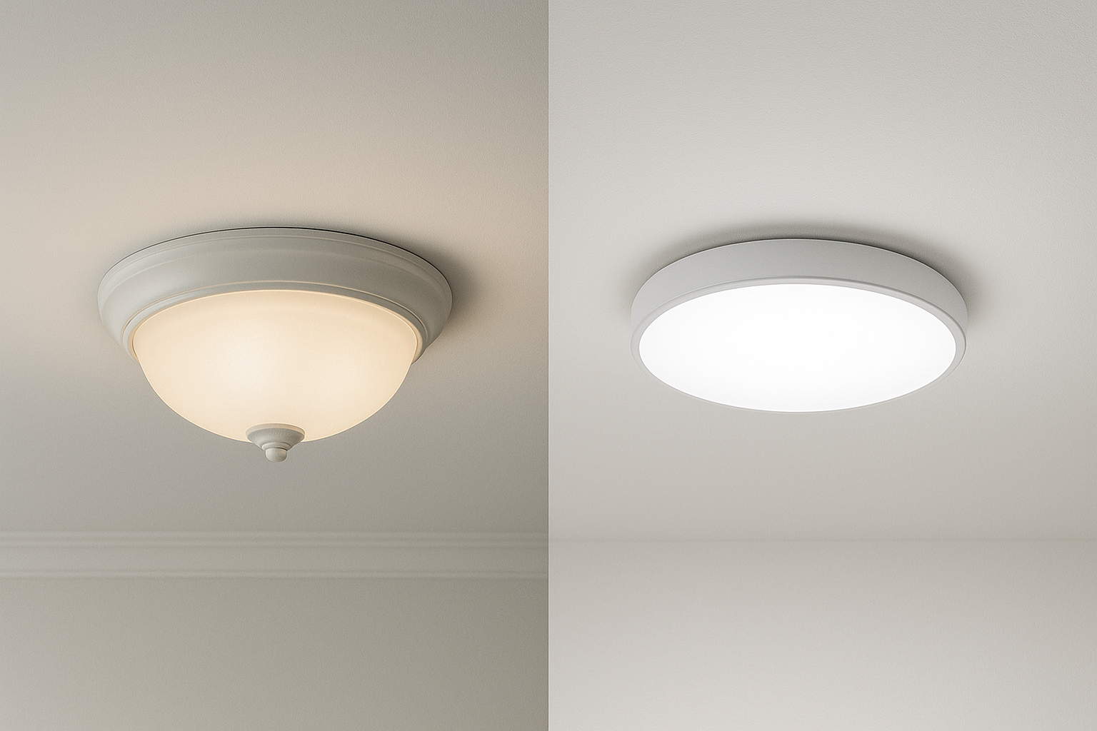 Oyster Light vs. LED Oyster Light: Which Is Right for Your Space?