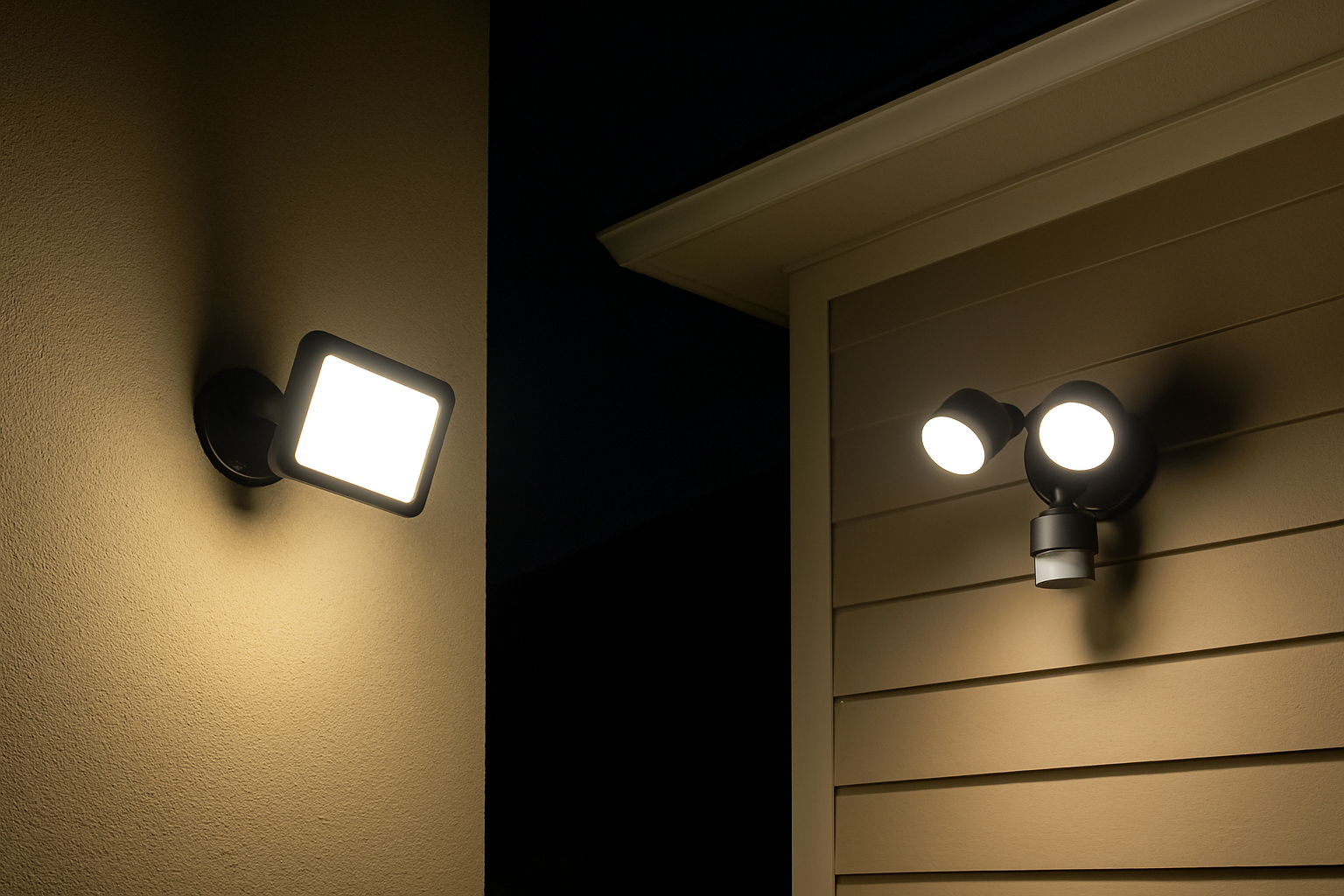 Security Lights vs. Sensor Lights Outdoor: Which Is More Effective?