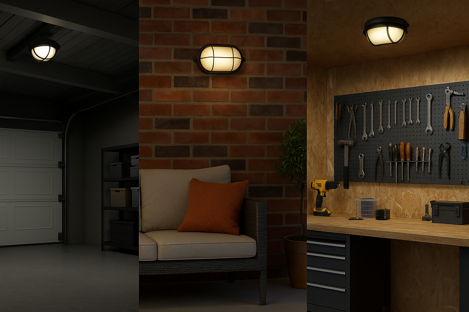 Bulkhead Lighting | Durable Options for Garages, Patios & Workshops