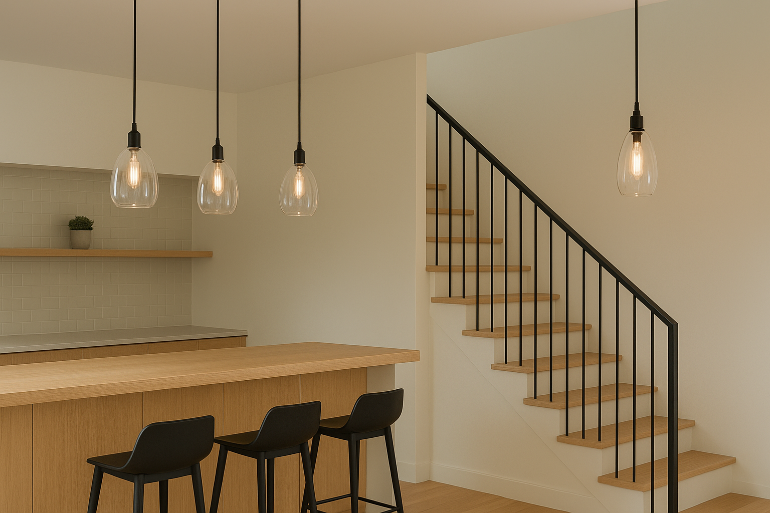 How Pendant Lights Transform Any Room | Bar & Stairway Pendant Lighting Ideas