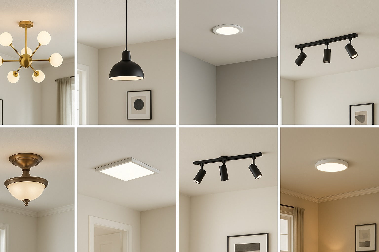 Top Interior Types of Ceiling Lights for Modern Homes | Stylish ...
