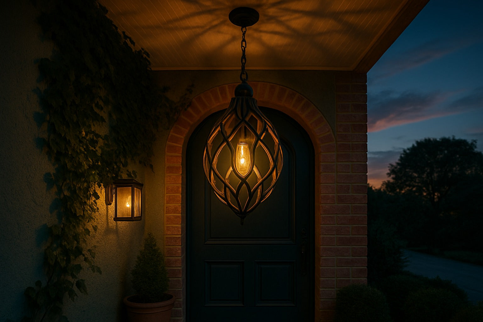 Exterior Hanging Pendant Light Ideas for a Stylish and Welcoming Entrance