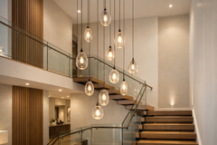 Stairway Pendant Lighting: How to Light Vertical Spaces Properly