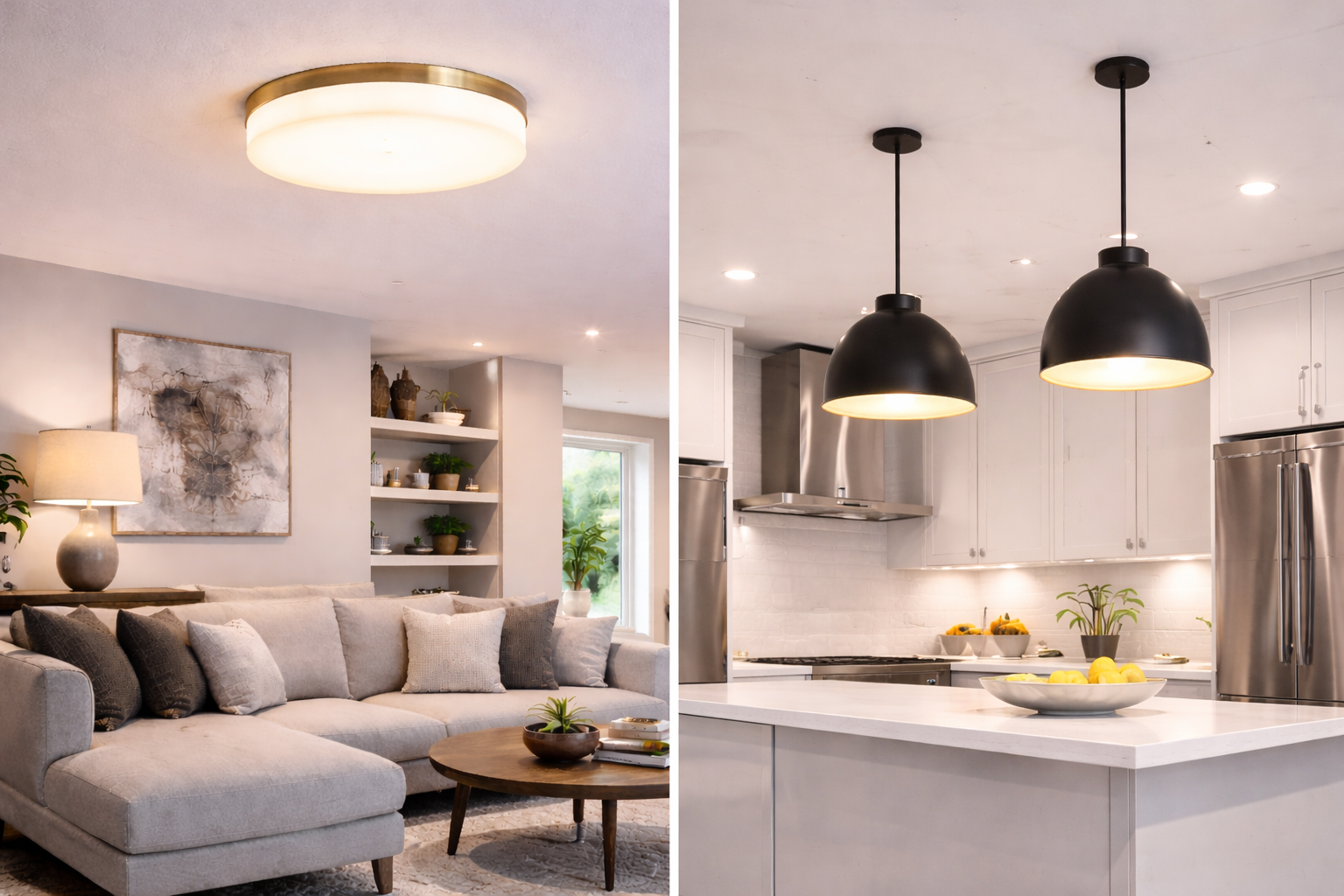 Flush vs Pendant Ceiling Lights: Which Is Better?