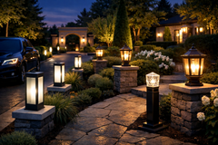 Best Outdoor Pillar Lighting Ideas for Driveways and Gardens