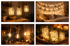 DIY Decorative Lighting Ideas to Upgrade Your Home on a Budget