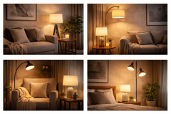 Styling Tips: Combining Table and Floor Lamps for Perfect Lighting