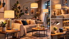 Modern Table and Floor Lamp Ideas for Every Room