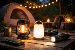 Best Portable Lighting Options for Camping and Emergency Use